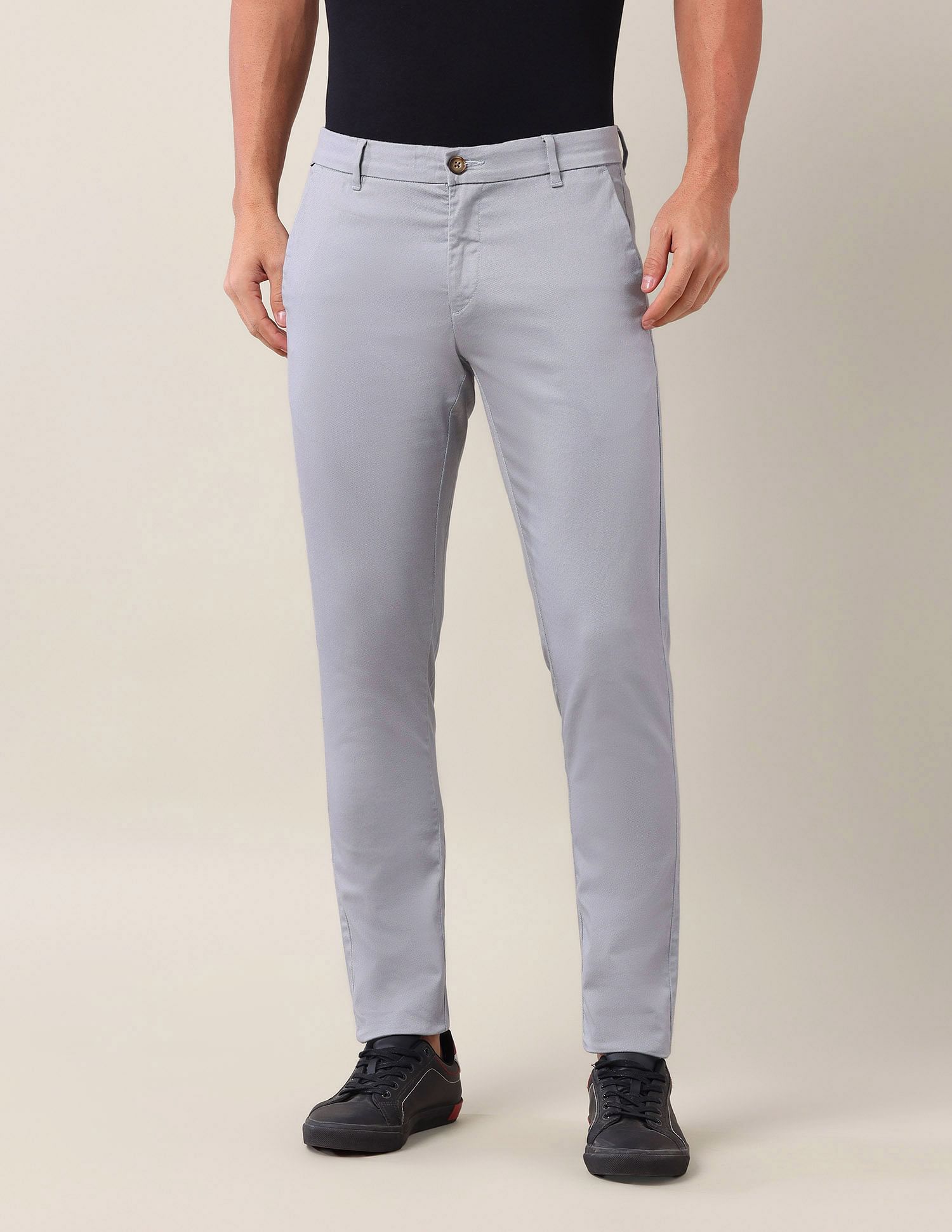 U.S. Polo Assn. Austin Slim Fit Satin Trousers