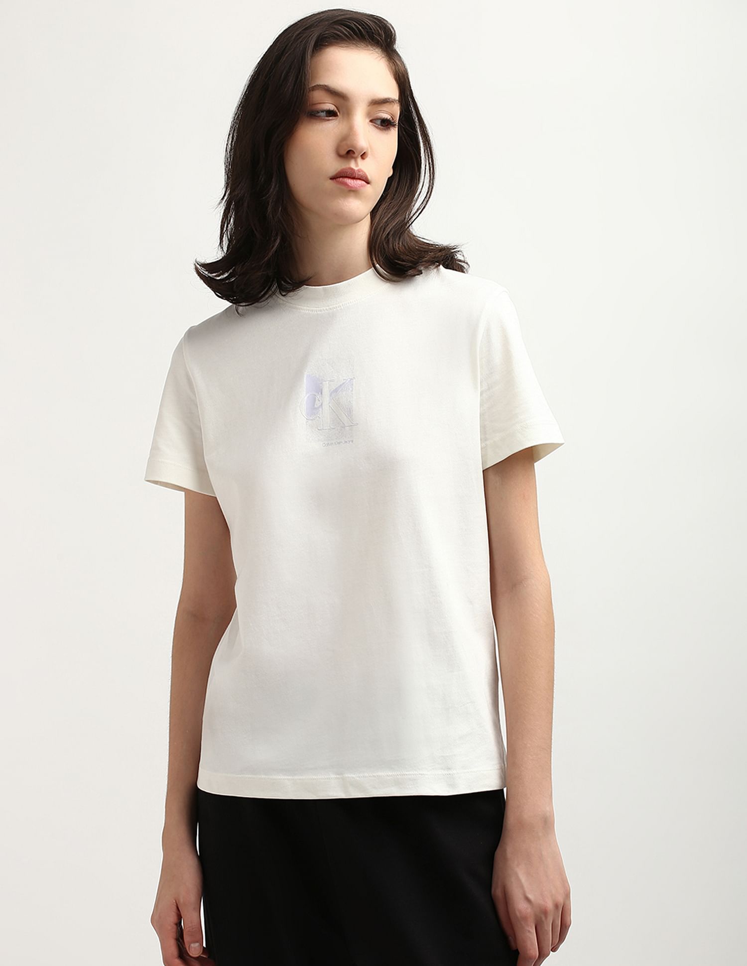 Calvin Klein Sustainable Diffused Logo T-Shirt