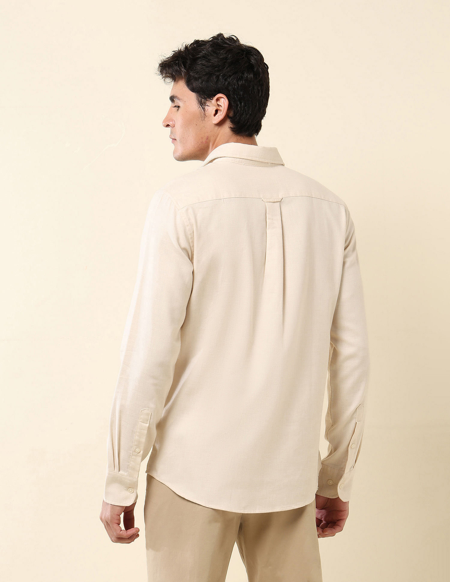 U.S. Polo Assn. Tailored Fit Pure Cotton Dobby Shirt