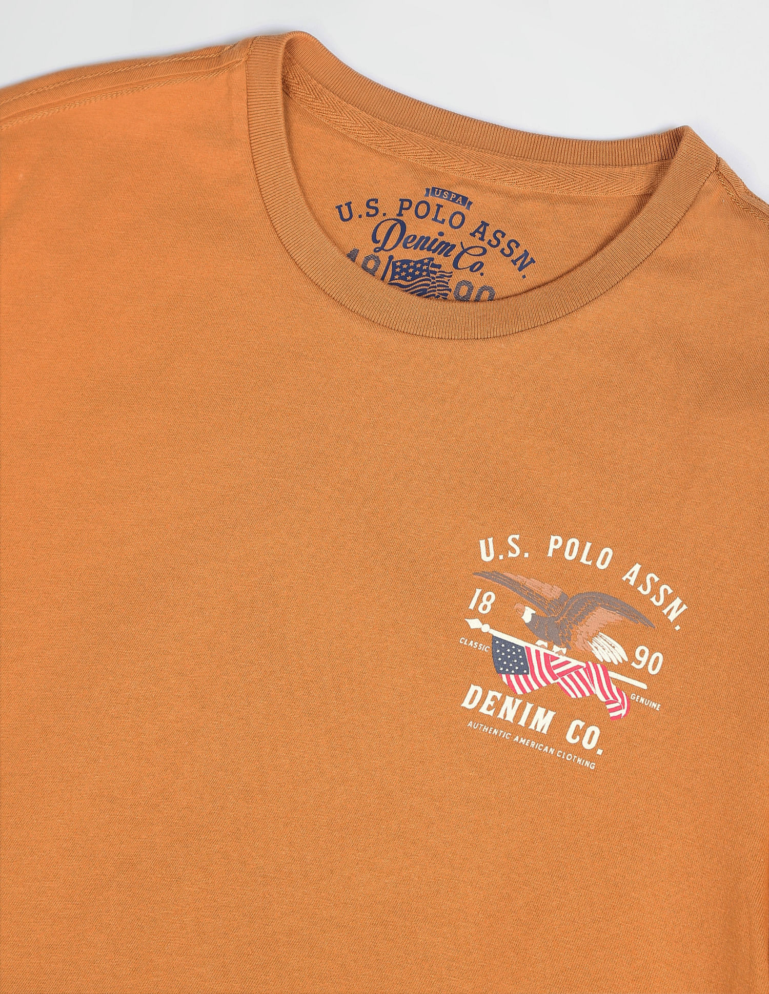 U.S. Polo Assn. Denim Co. Iconic Brand Print T-Shirt