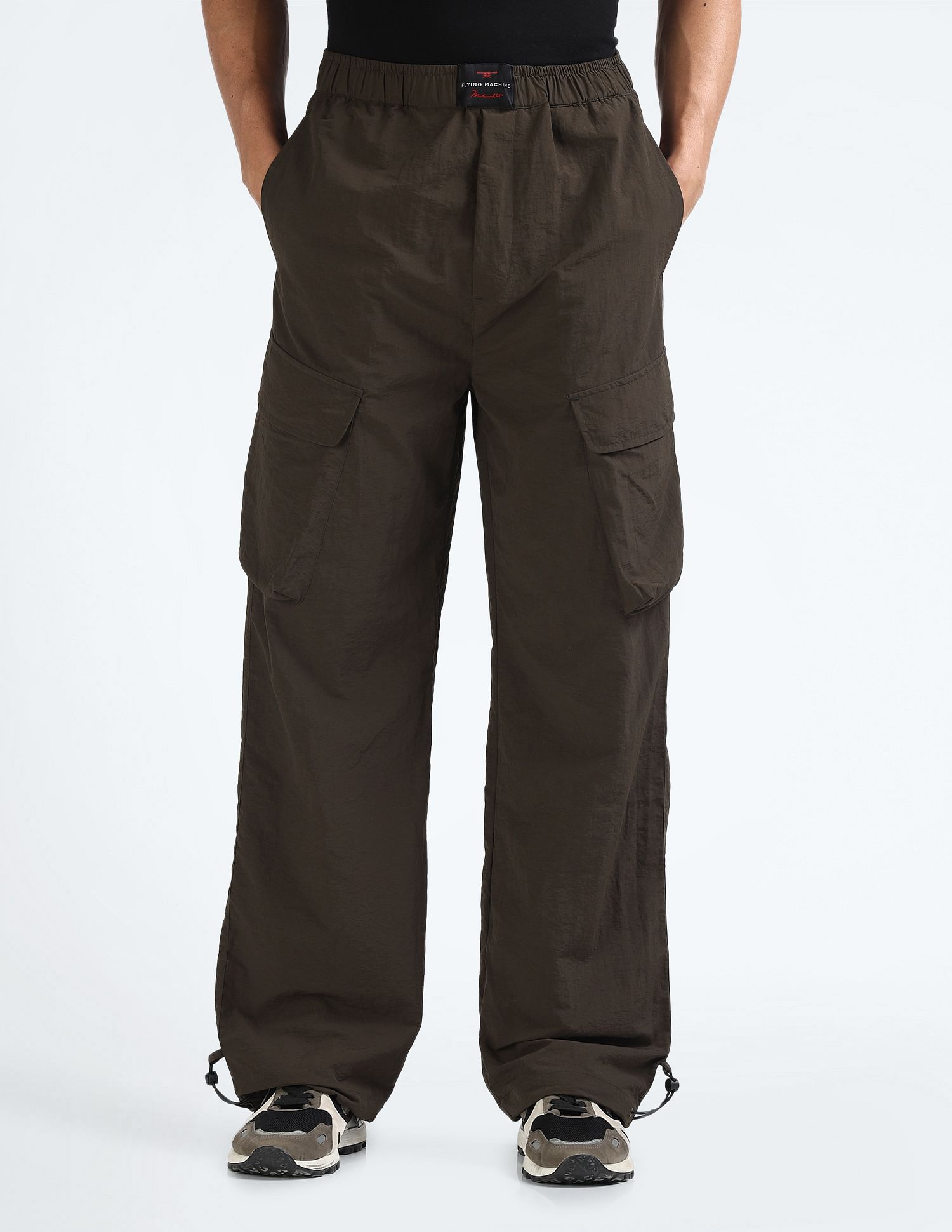 Flying Machine Mohammad Ali Elasticized Waist Cargos