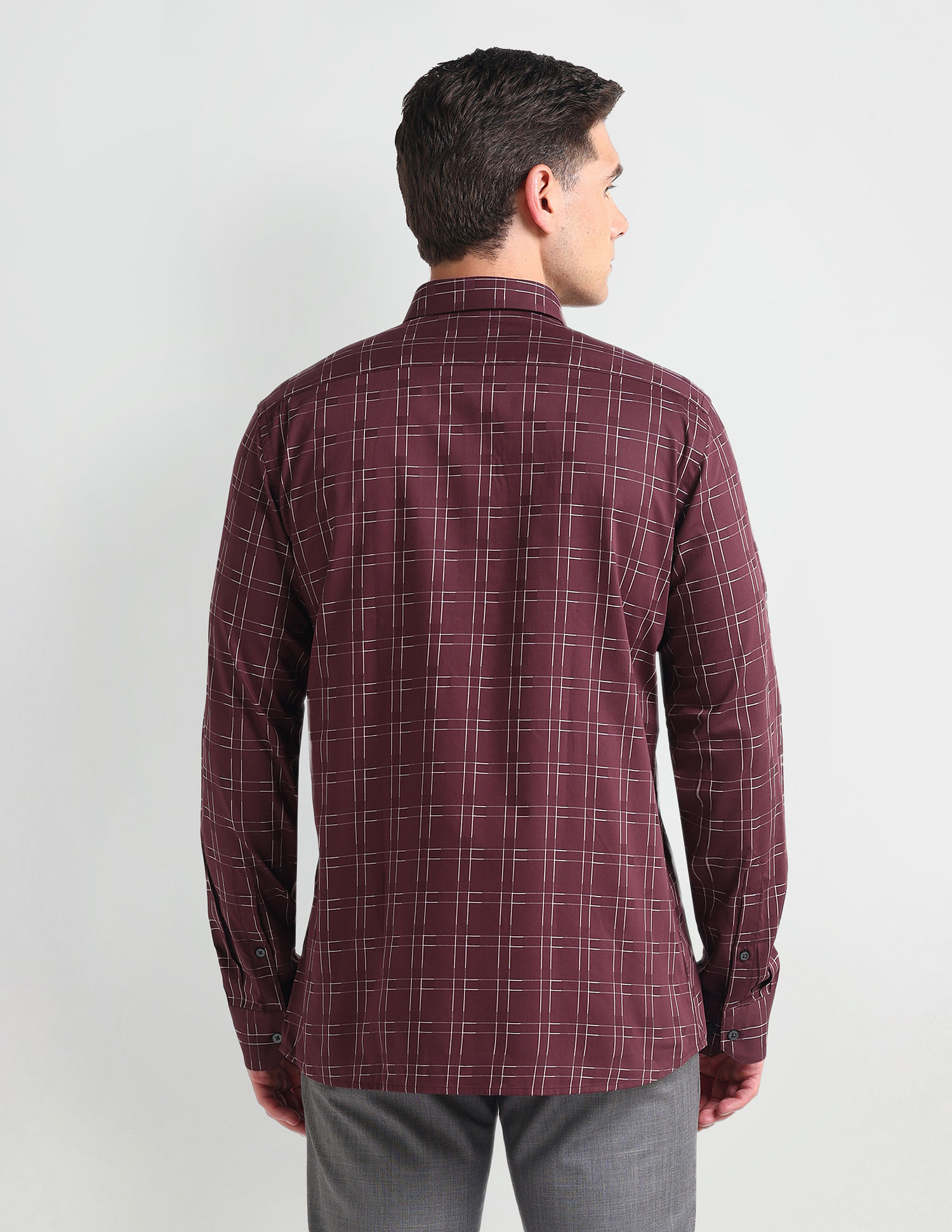 Arrow Pure Cotton Manhattan Slim Fit Shirt