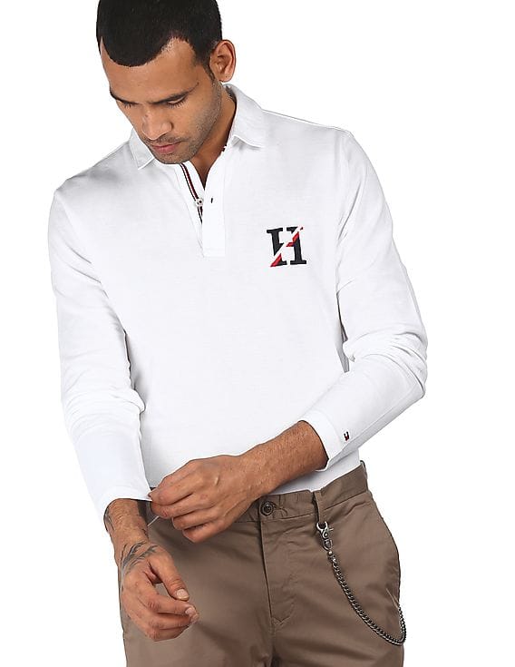 Buy Tommy Hilfiger Men White Long 
