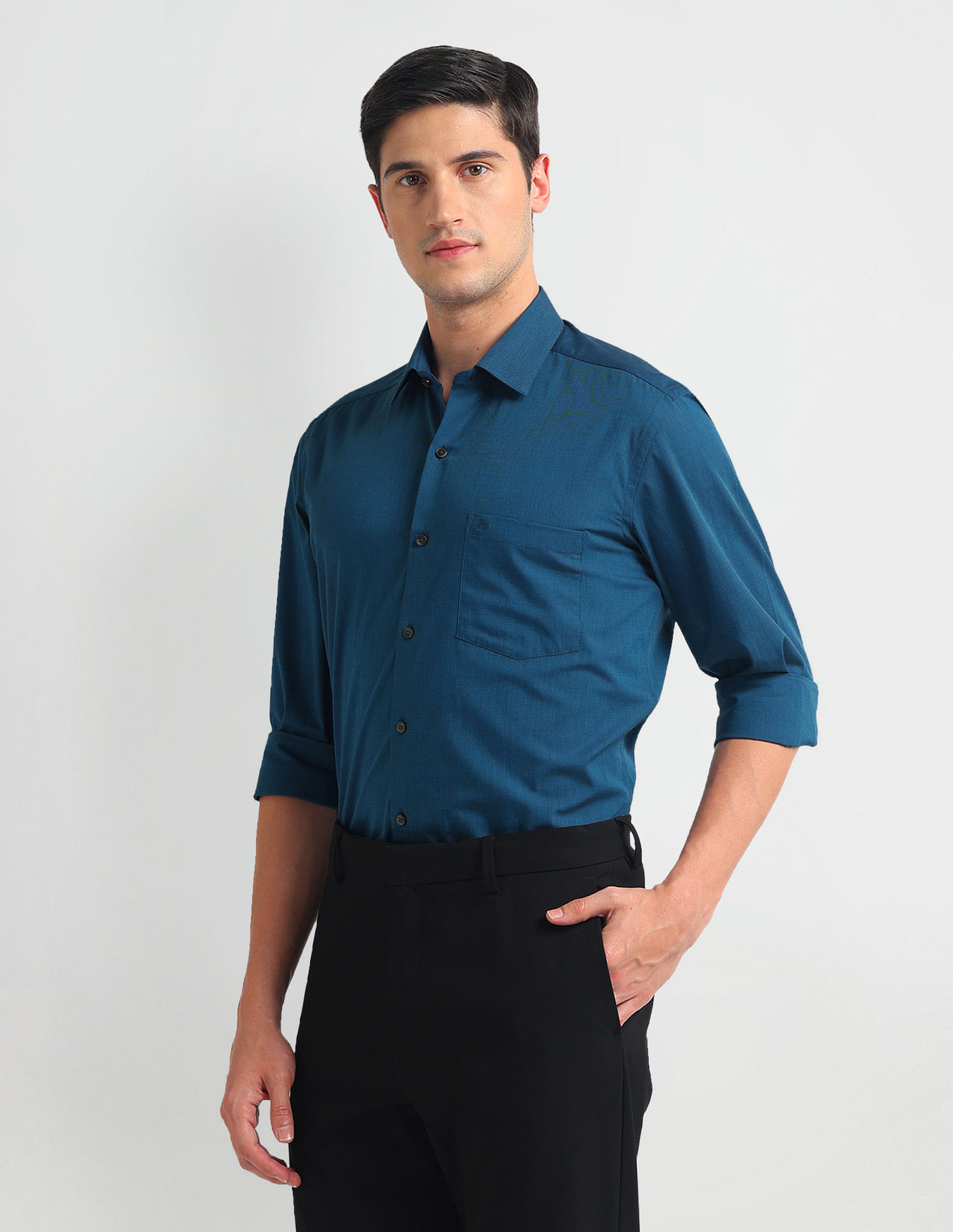 Arrow Pure Cotton Slim Fit Shirt