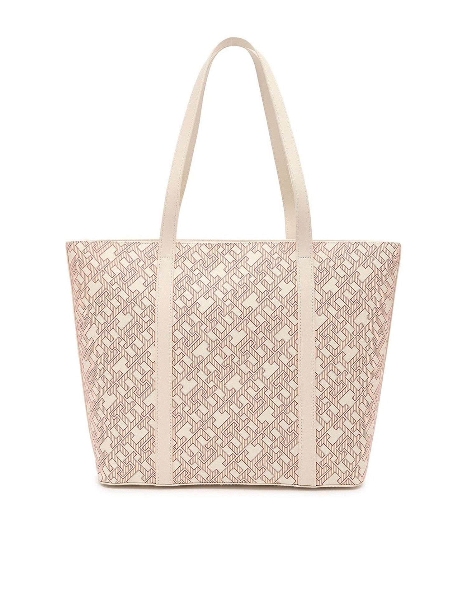 Tommy Hilfiger Logo Orange Pu Tote Bag