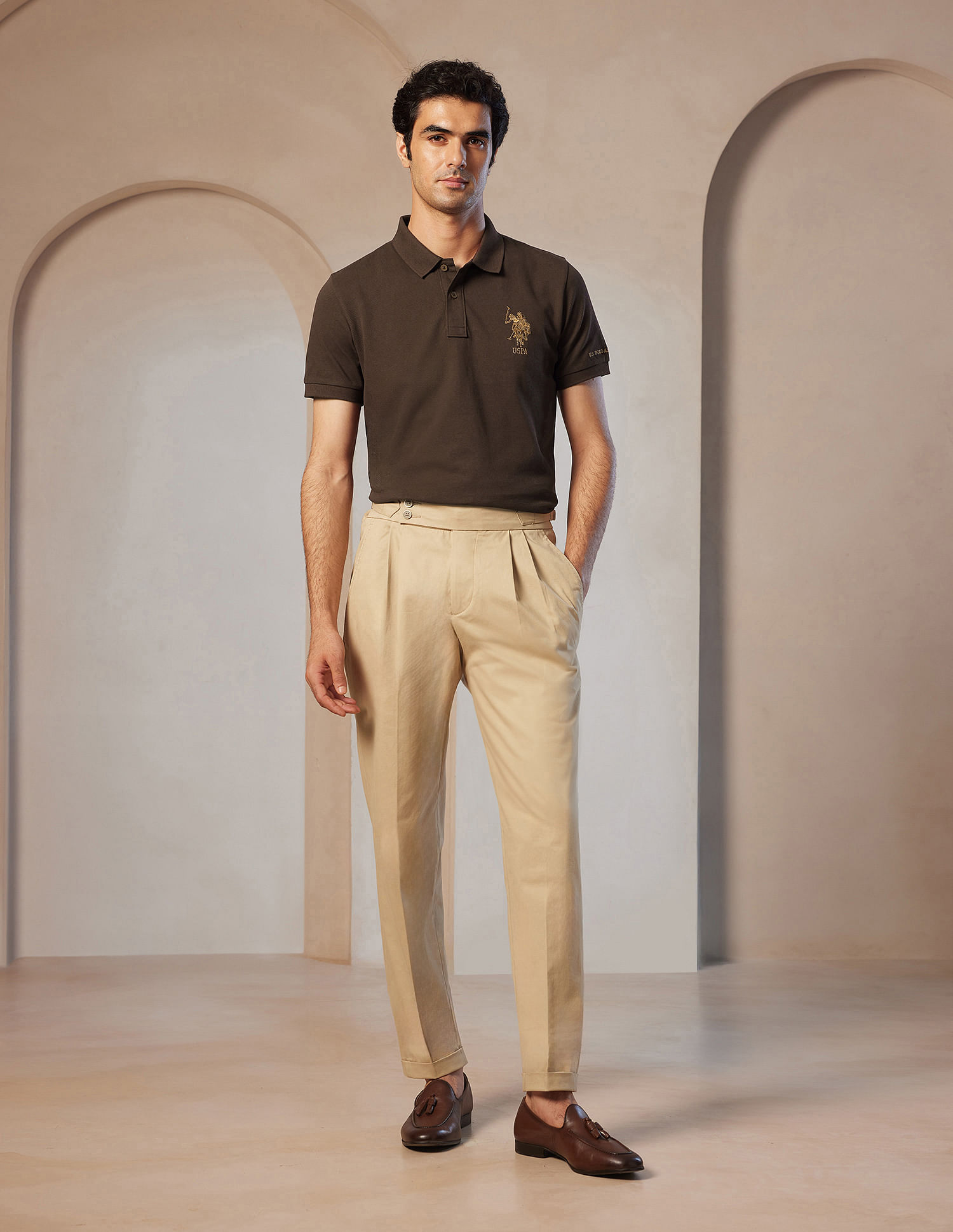 U.S. Polo Assn. Pacho X Slim Fit Cotton Polo Shirt