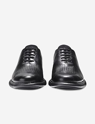 Buy Cole Haan Men Black 2.ZERØGRAND Lined Laser Wingtip Oxford