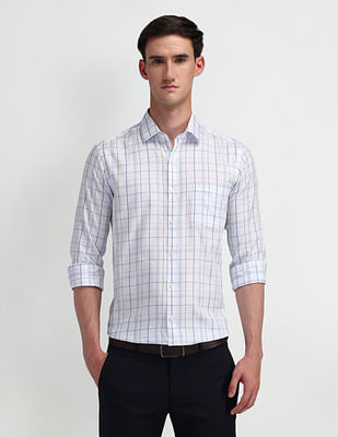 Arrow Glen Checks Cotton Shirt