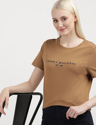 Tommy Hilfiger Essential Hilfiger Crew Neck T-Shirt