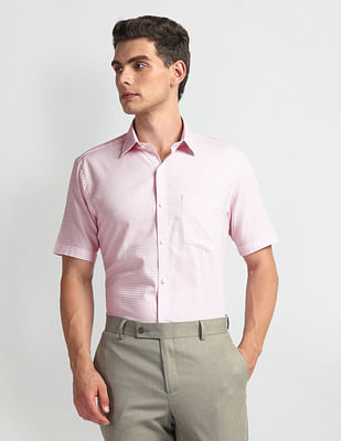 Arrow Micro Check Cotton Shirt