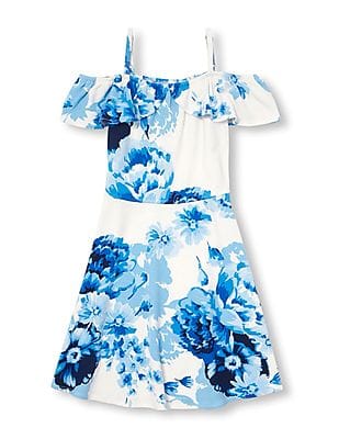 children's place floral dress