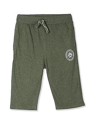 Stretch Cotton Twill Cargo Medium Grey 2 Boys Big Short Polo Assn U.S