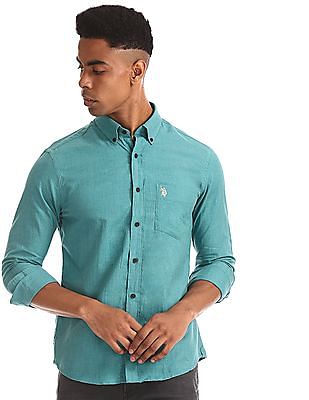 us polo tailored fit shirts