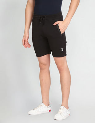 U S Polo Assn Solid Knit Shorts