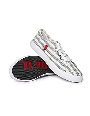 us polo canvas shoes
