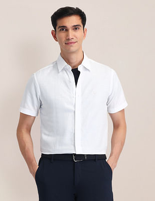 U S Polo Assn Tailored Fit Solid Shirt