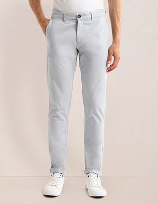 U S Polo Assn Denver Slim Fit Twill Trousers