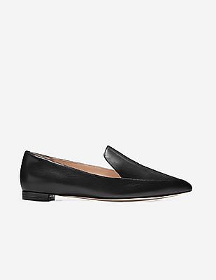 cole haan black suede loafers