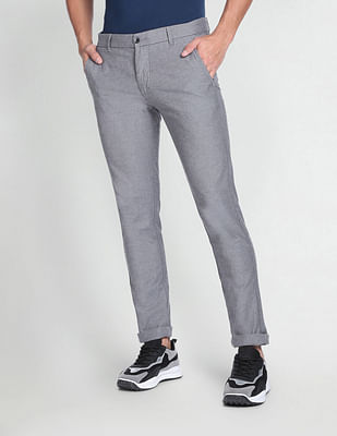 Arrow Sports Autoflex Slim Fit Casual Trousers