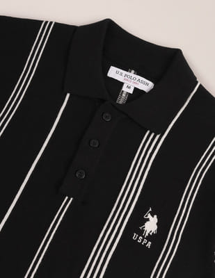 Buy U.S. Polo Assn. Slim Fit Vertical Stripe Polo Shirt - NNNOW.com