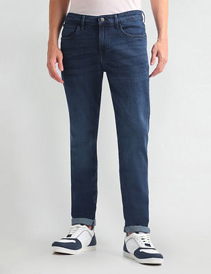 Arrow Sports Jameson Slim Fit Stone Wash Jeans