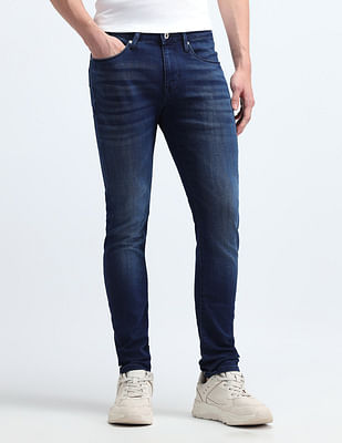 Flying Machine Mid Rise Jackson Skinny Fit Jeans