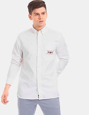 tommy hilfiger men's oxford shirt