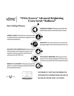 Buy Votre White Essence Brightening Creme Scrub Nnnow Com