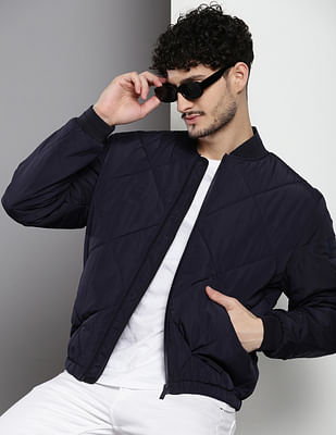 Calvin Klein Signature Quilted Bomber Jacket