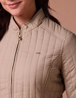 Buy U.S. Polo Assn. Women Stand Collar Puffer Jacket - NNNOW.com