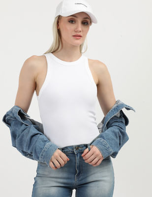 Buy Calvin Klein Solid Slim Fit Tank Top - NNNOW.com