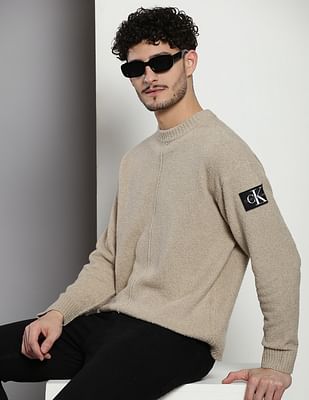 Buy Calvin Klein Sustainable Textured Sweater NNNOW