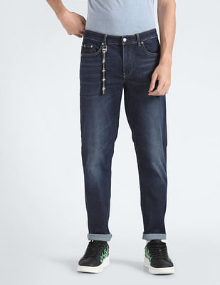 Calvin Klein Jeans Mid Rise Dark Wash Jeans