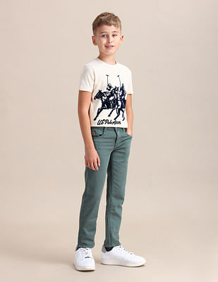 U S Polo Assn Kids Slim Fit Rinsed Jeans