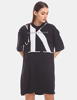 Calvin Klein Jeans - oversized logo t-shirt - women - dstore online