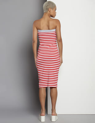 Buy Tommy Hilfiger Horizontal Stripe Tube Dress