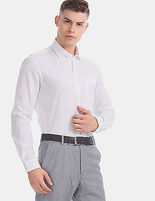 white semi formal men