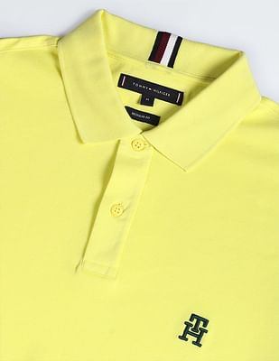 Tommy hilfiger yellow polo new arrivals