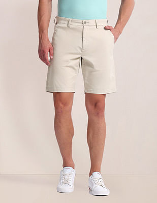 U S Polo Assn Slim Straight Fit Twill Shorts