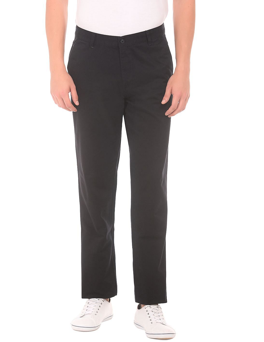 mid rise trousers