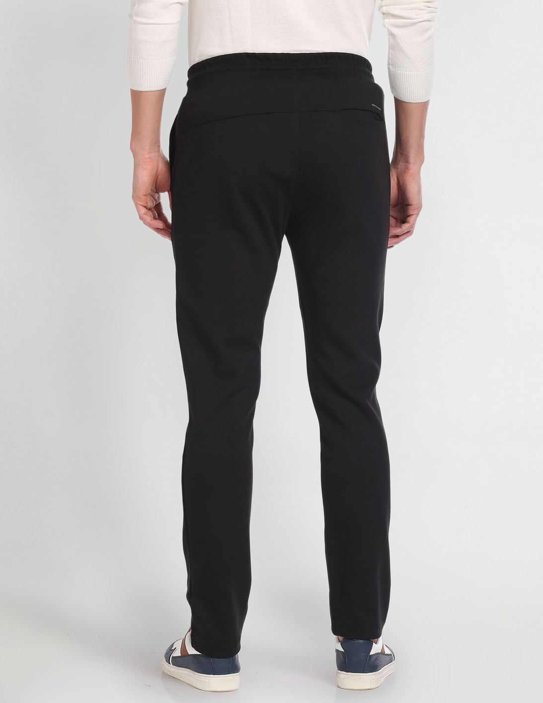 Buy Arrow Newyork Solid Logo Track Pant - NNNOW.com