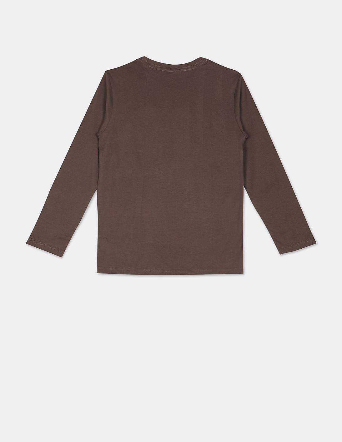 brown long sleeve top child