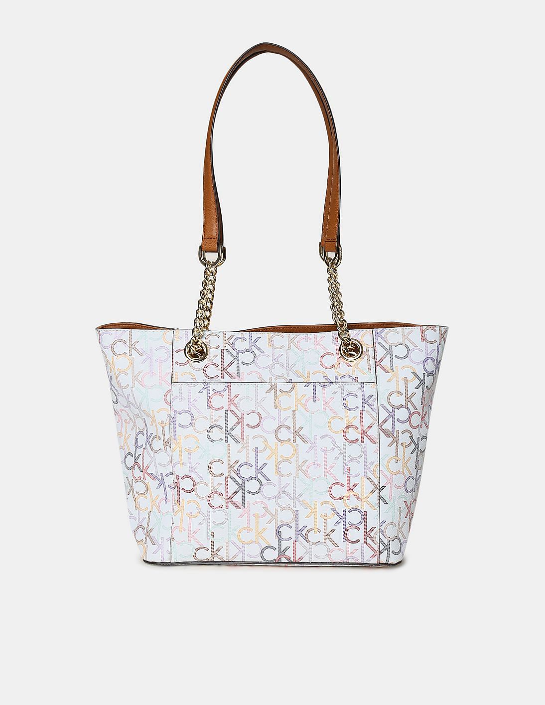 トートバッグ   Women's CKJ Minimal Monogram Tina Bag 4K3144G C CKJ Minimal Monogram Tina Bag ☆大人気☆ CALVIN KLEIN JEANS