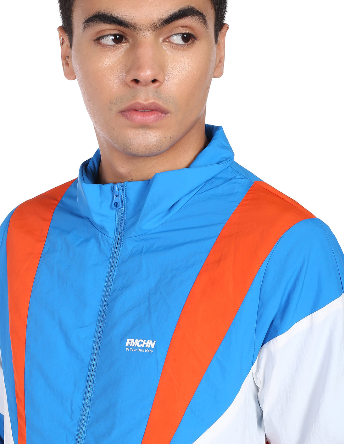 Buy Flying Machine Colour Block Panelled Jacket - NNNOW.com