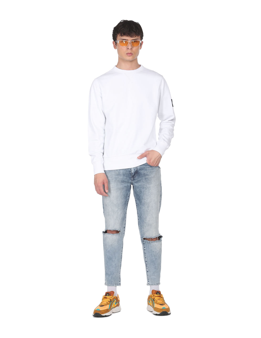 [ JEANS] Badge Crew Neck Sweatshirt ☆送料込☆ Tommy Jeans | Badge Sweatshirt | Crew Sweaters | USC