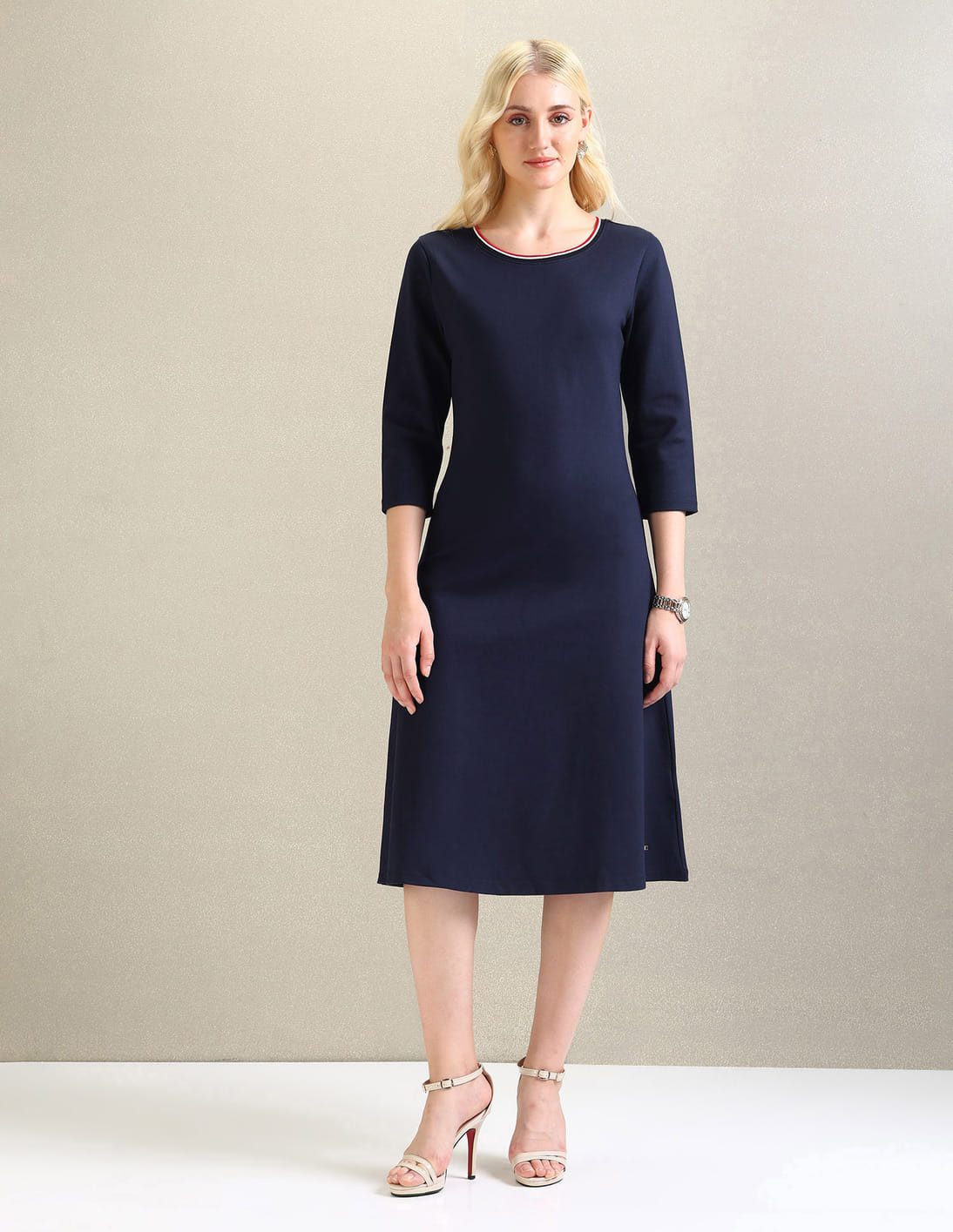 Buy U.S. Polo Assn. Women Ponte Roma Knit A-Line Dress - NNNOW.com