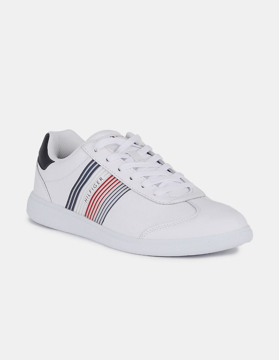 Buy Tommy Hilfiger Men White Essential Corporate Sneakers - NNNOW.com