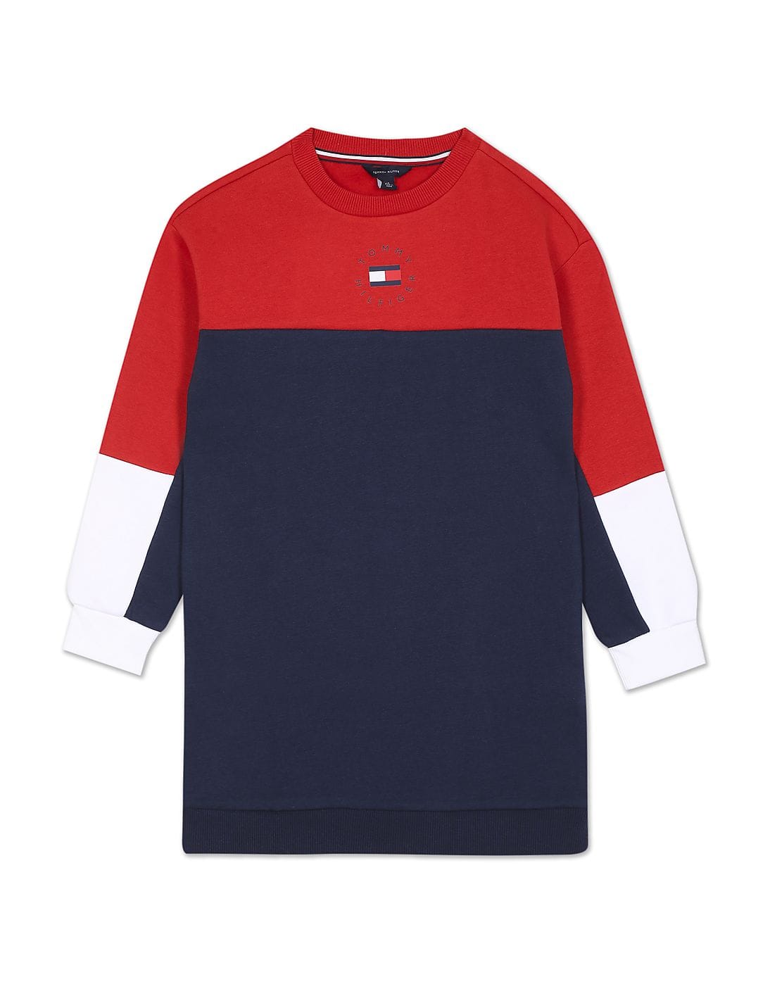 Buy Tommy Hilfiger Kids Girls Navy Crew 