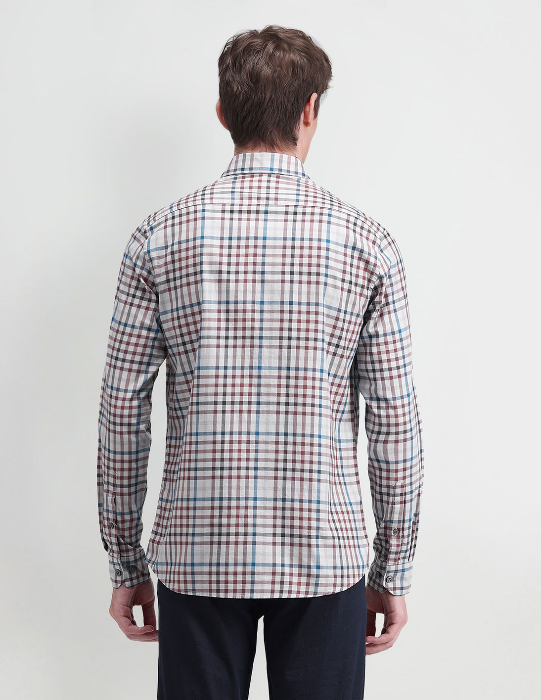 Buy Arrow Sport Brooklyn Fit Madras Checked Shirt - NNNOW.com