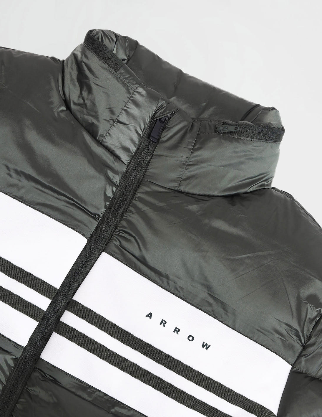 Buy Arrow Sport Shiny Quilted Mid Weight Jacket - NNNOW.com